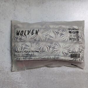 NWT Wolven Harmony Recovery Neck & Shoulder Wrap Microwavable Freezer